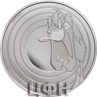 «Samoa 5$ Silver Ounce 2022 Looney Tunes - Daffy Duck, Coin from».jpg