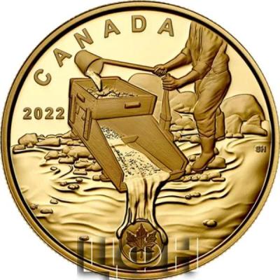 «99.999% Pure Gold Coin – Klondike Gold Rush - Prospecting for Gold ».jpg