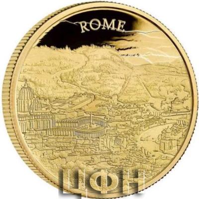 «£100 City Views Rome 2022 UK 1oz Gold Proof Coin».jpg