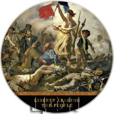 «LIBERTY LEADING THE PEOPLE Delacroix Silver Coin 500 Francs Cameroon 2022 Proof».jpg