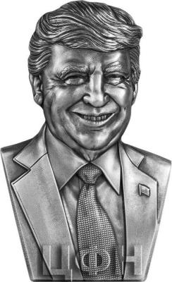 «DONALD TRUMP Shaped 1 Oz Silver Coin 5000 Francs Chad 2023 Antique Finish».jpg