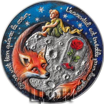 «LITTLE PRINCE 80th Anniversary 5 Oz Silver Coin 5000 Francs Cameroon 2023 Antique Finish ».jpg