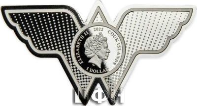 «1 Dollar WONDER WOMAN 1 Oz Silver Coin 1$ Cook Islands 2022 Prooflike ».jpg