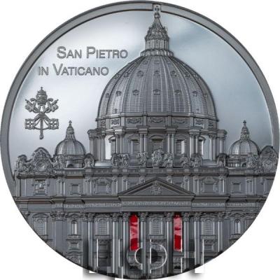 «SAN PIETRO IN VATICANO Tiffany Art 5 Oz Silver Coin 25$ Palau 2022».jpg