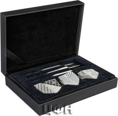 «1 Dollar DARTS SET 3 Silver Coins 1$ Samoa 2023 Prooflike.».jpg