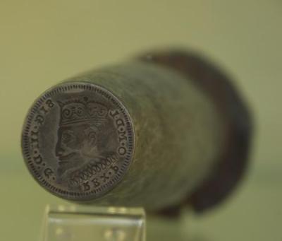 Stempel awersu trojaka litewskiego, Zygmunt III Waza.jpg