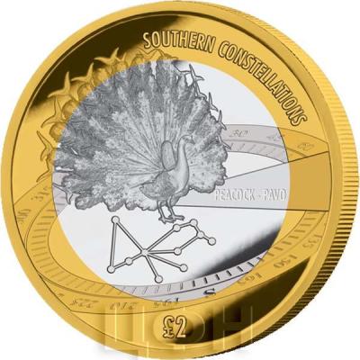 «Bicentenary of William Herschel Southern Constellation of Pavo - Peacock - 2022 Proof Fine Silver £2 - BAT».jpg