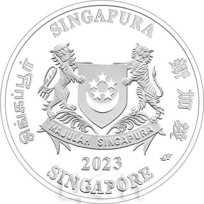 «2023 Singapore Lunar Rabbit 5 troy oz 999 Fine Silver Proof Coin».jpg