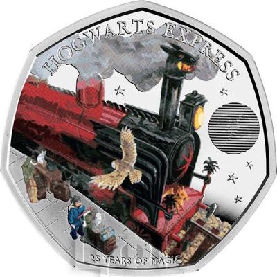 «Hogwarts Express 2022 UK 50p Colour Silver Proof Coin».jpg