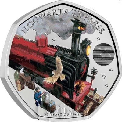 «Hogwarts Express 2022 UK 50p Colour Brilliant Uncirculated Coin ».jpg