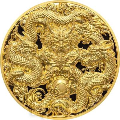 «TRIPLE DRAGONS Gilded 5 Oz Silver Coin 25000 Francs Chad 2023 Proof».jpg