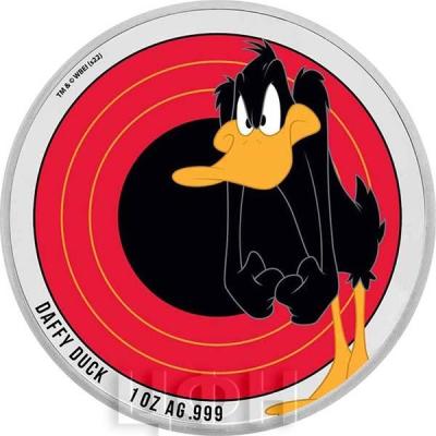 «SAMOA 5 Dollars 2022 – Daffy Duck – 1 oz 0.999 silver BU».jpg