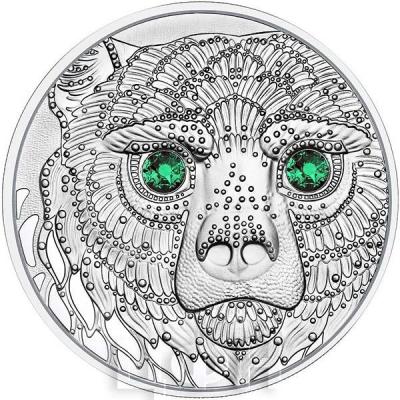 «AUSTRIA 20 Euro 2023 – Eyes of the World  The Bear + 22.42 g 0.925 silver Proof (with two crystals) – mintage 30,000 – diameter 34 mm».jpg