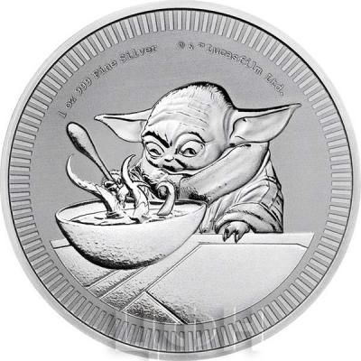 «GROGU™ - 1 OZ - BABY YODA STAR WARS™ - BULLION COIN».jpg