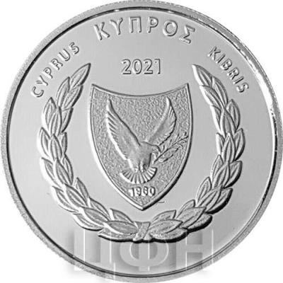 «60 лет со дня вступления Кипра в ЮНЕСКО (серебро) - 2021 г. - 5 евро».jpg