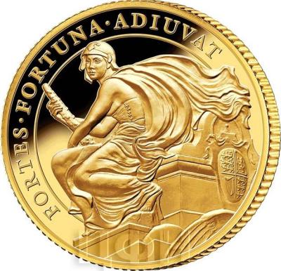 «Gold Ounce 2022 Queen's Virtues - Courage, Coin from Saint Helena».jpg