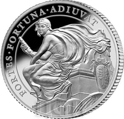«Silver Ounce 2022 Queen's Virtues - Courage, Coin from Saint Helena».jpg