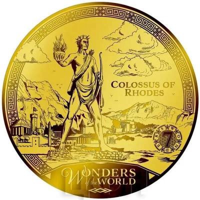«10 DOLLARS SOLOMON ISLANDS 2023» «WONDERS of the WORLD - COLOSSUS OF RHODES».jpg