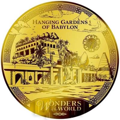 «10 DOLLARS SOLOMON ISLANDS 2023» «WONDERS of the WORLD - HANGING GARDENS OF BABYLON».jpg