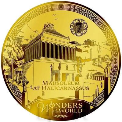 «10 DOLLARS SOLOMON ISLANDS 2023» «WONDERS of the WORLD - MAUSOLEUM AT HALICARNASSUS».jpg