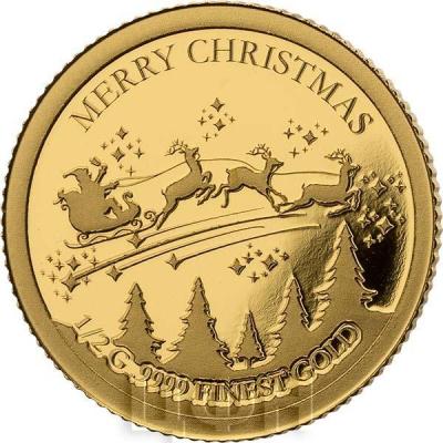 «25 Dollars Liberia Weihnachten 2022 Gold Coin Card».jpg