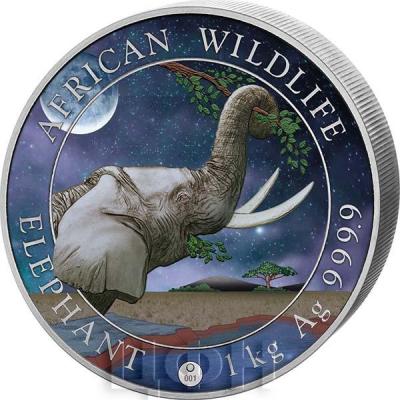 «2000 SH Somalia ELEPHANT - 1 kg - COLOR AFRICAN WILDLIFE».jpg