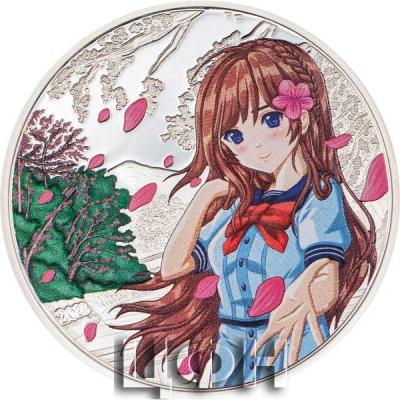 «5$ Cook Islands 2023 spring Manga 1 Oz Silver Coin».jpg