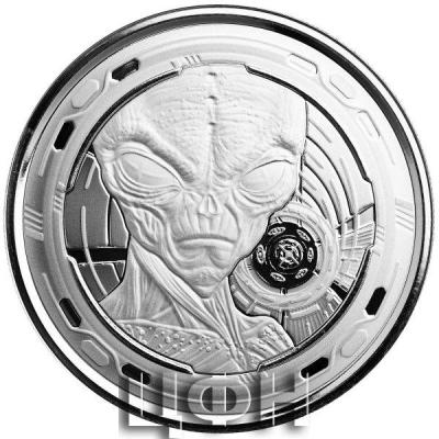 «GHANA 5 DOLLARS 2022 silver Alien».jpg