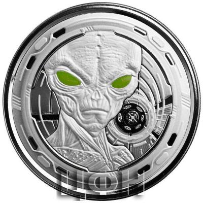 «GHANA 5 DOLLARS 2022 silver Alien.».jpg
