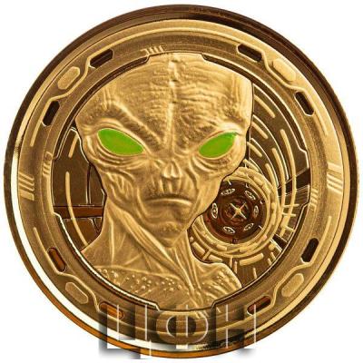 «GHANA 5 DOLLARS 2022 antigue gold Alien».jpg