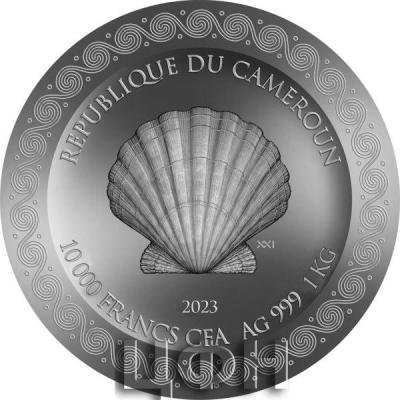 «BIRTH OF VENUS Celestial Beauty 1 Kg Kilo Silver Coin 10000 Francs Cameroon 2023 Antique Finish».jpg