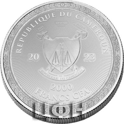 «LAST SUPPER 1 Oz Silver Coin 2000 Francs Cameroon 2023 BU-Brilliant Uncirculated».jpg