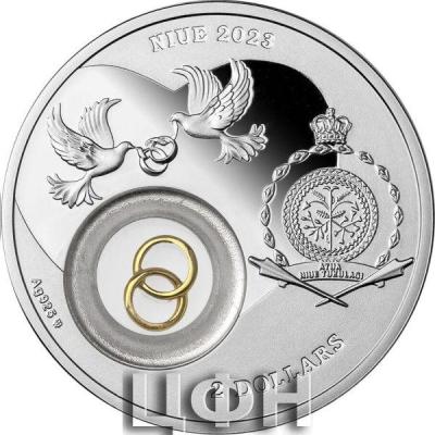 «2 Dollars WEDDING COIN Love Silver Coin 2$ Niue 2023 Proof».jpg