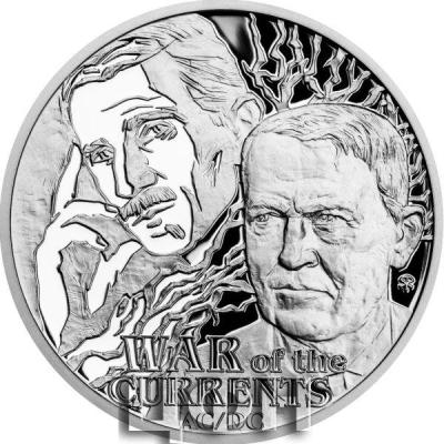 «1 Dollar WAR OF THE CURRENTS Nikola Tesla 1 Oz Silver Coin 1$ Niue 2023 Proof».jpg