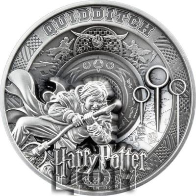 «25 Dollars Samoa 2023 Antique Finish HARRY POTTER Multiple Layer 1 Kg Kilo Silver Coin».jpg