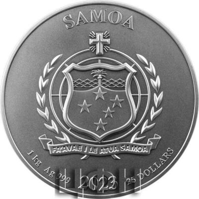 «25 Dollars Samoa 2023 Antique Finish».jpg