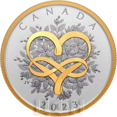 «1 oz. Pure Silver Coin with Yellow Gold Plating – Celebrate Love.».jpg