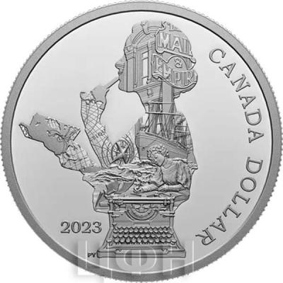 «Fine Silver Proof Dollar– Kathleen “Kit” Coleman - Pioneer Journalist.».jpg
