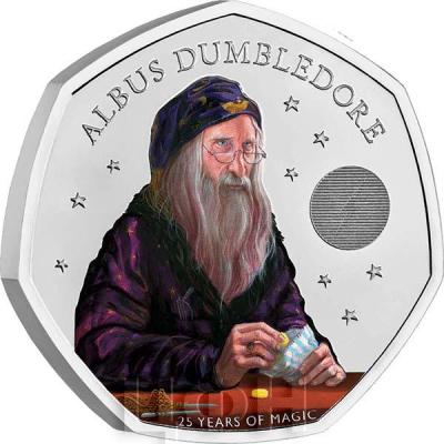 «2023 UK 50p Brilliant Uncirculated Coin color Albus Dumbledore».jpg
