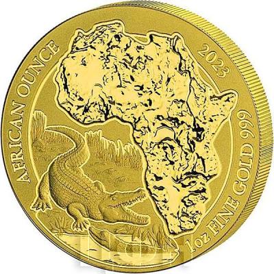 «100 RWF African Ounce Nilkrokodil 2023 - 1 Oz Gold».jpg