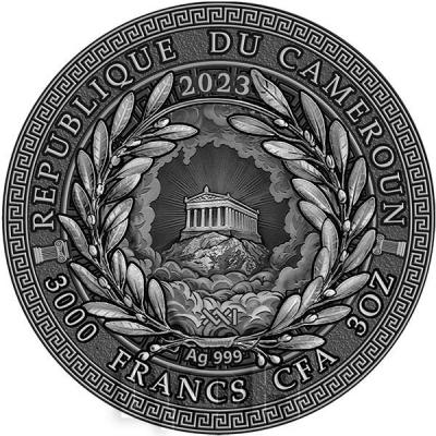 «3000 Francs Cameroon 2023 Antique Finish».jpg