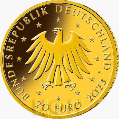 «Die Rückseite der deutschen 20-Euro-Goldmünze 2023 Steinbock ».jpg
