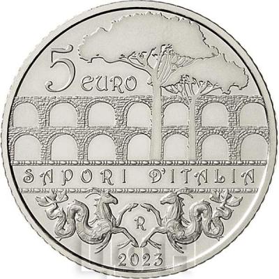 «5 euro Serie Cultura Enogastronomica Italiana - Frascati e Amatriciana».jpg