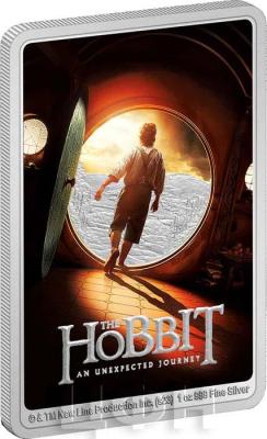 «2$ Niue 2023 Proof THE HOBBIT™ - An Unexpected Journey Poster Coin 1oz Silver Coin».jpg