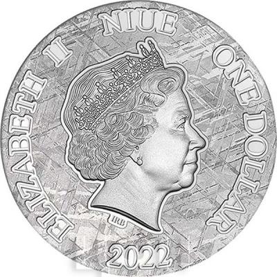 «1 Dollar 1 Oz Meteorite Coin 1$ Niue 2022 BU-Brilliant Uncirculated».jpg