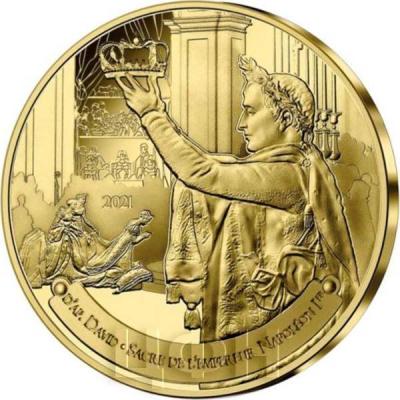 «France 0.25 euro 2021 Sacre de Napoléon Ier».jpg
