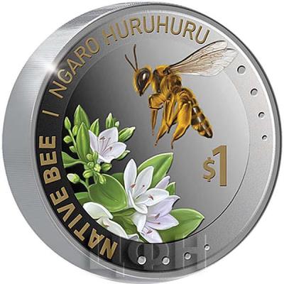 «NZ coin 2023 1$ NATIVE BEE  NGARO HURUHURU».jpg