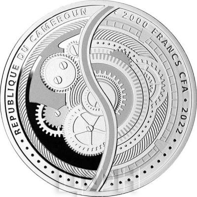«WHEELS OF TIME 2 Oz Silver Coin 2000 Francs Cameroon 2022 Proof».jpg