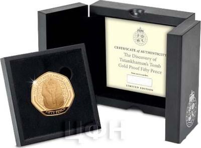 «JUST 50 WORLDWIDE – the 22ct Gold Tutankhamun 50p» (2).jpg