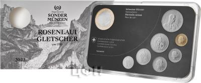 «Münzsatz «Rosenlauigletscher» 2023, Stempelglanz».jpg